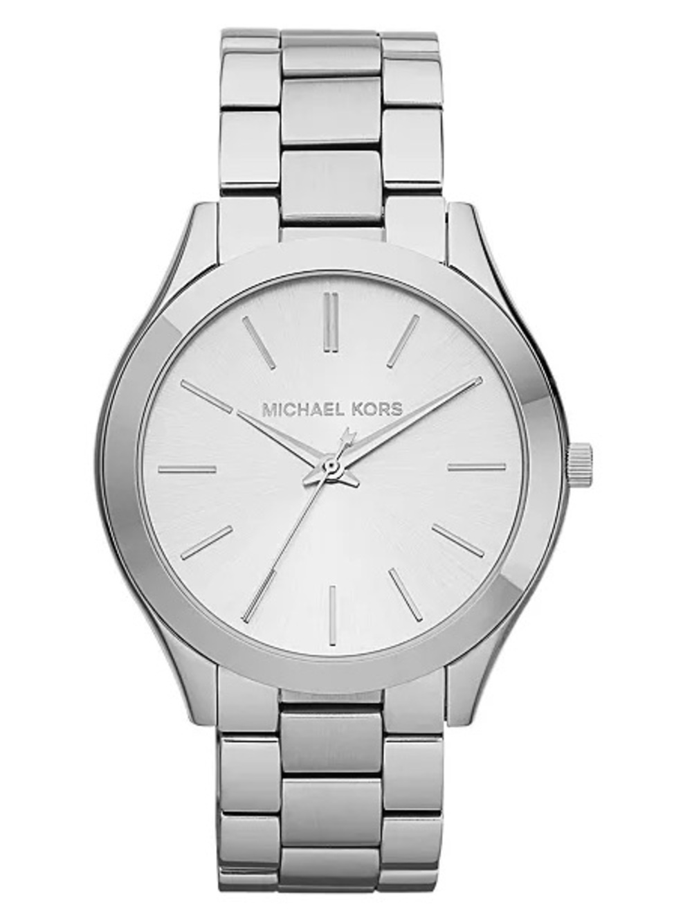 Michael Kors Women’s Silver Stainless Steel Minimalist Watch